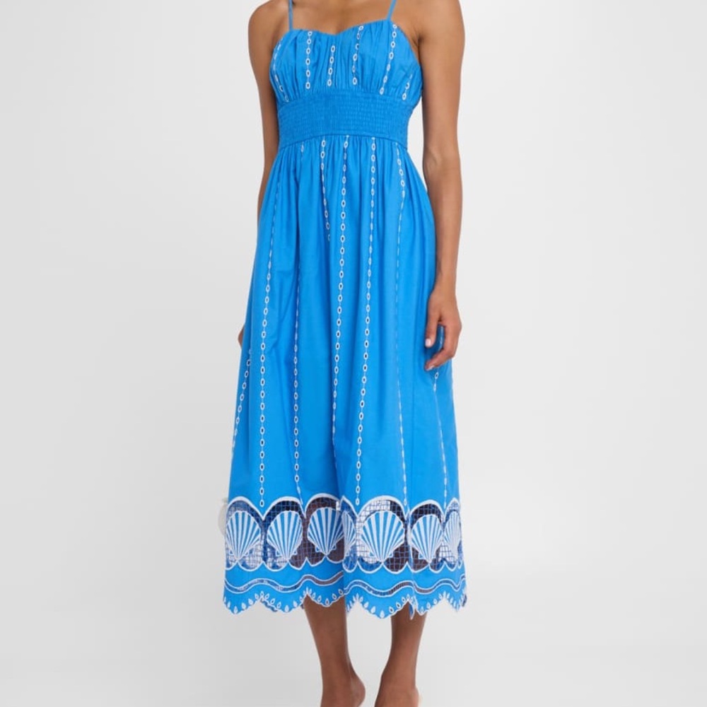 RAILS Blue Sleeveless Maxi Dress XS NWT